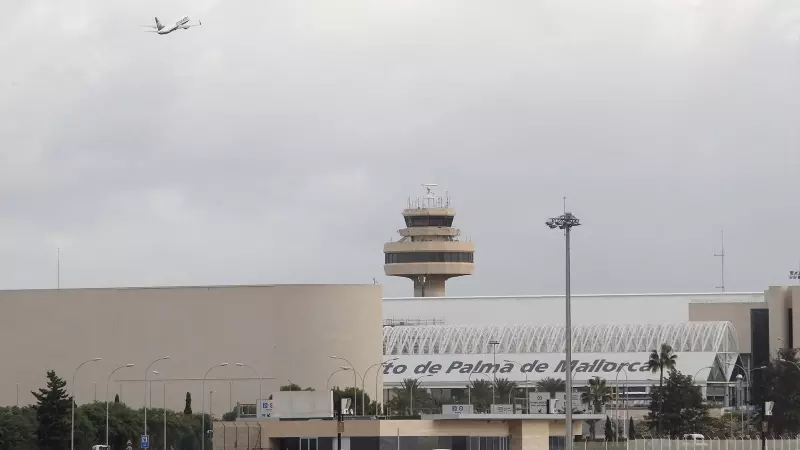 Vista general del aeropuerto de Palma, a 8 de noviembre de 2021, en Palma de Mallorca.