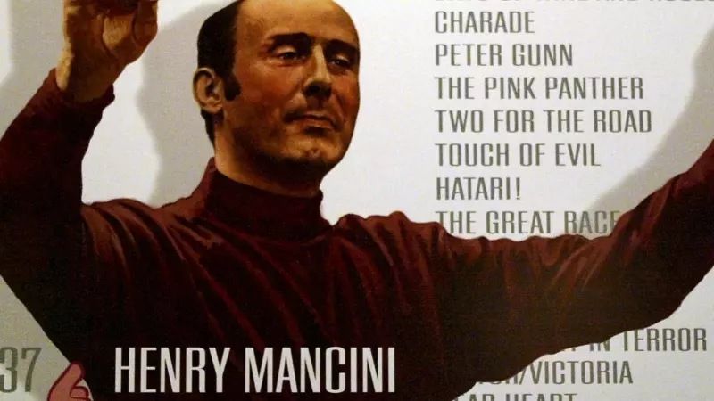 Sello conmemorativo del artista Henry Mancini, a 16 de agosto de 2003.