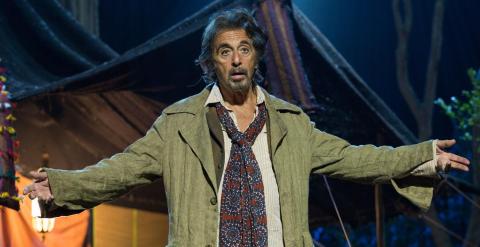 Al Pacino durante su participación en 'La sombra del actor'.