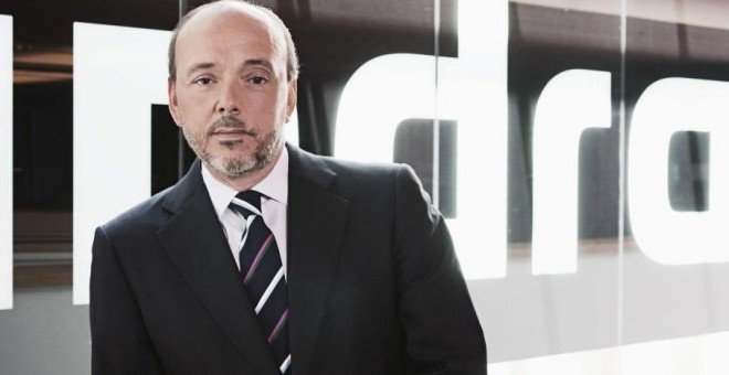 Javier Monzón, expresidente de Indra, que abandonó la empresa en enero de 2015 tras cobrar una indemnización de 15 millones de euros. EFE