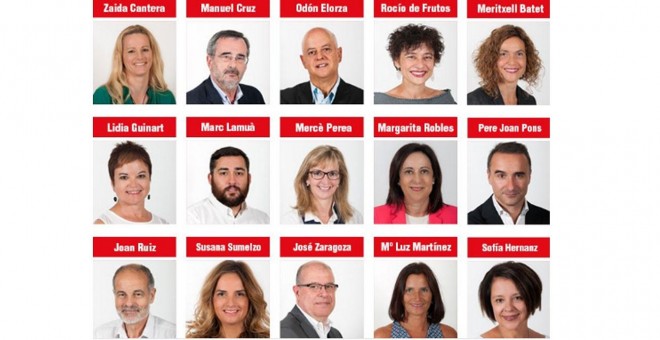 Los diputados del PSOE que votaron 'no' a Mariano Rajoy. EUEROPA PRESS