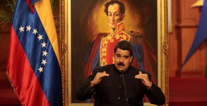 El presidente de Venezuela, Nicolás Maduro, hace unos días en Caracas. REUTERS/Marco Bello