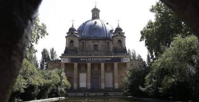 Exterior del Monumento a los Caídos de Pamplona. EFE/Archivo