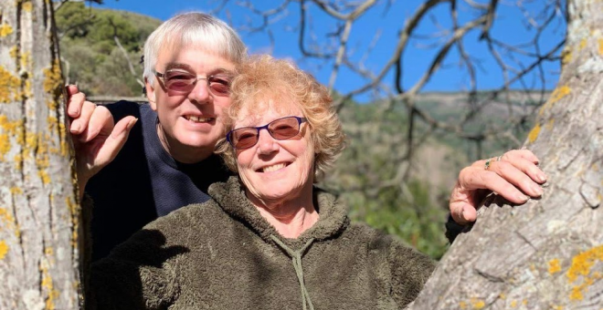 Paul y Christine Oldroyd, jubilados británicos que residen en España.