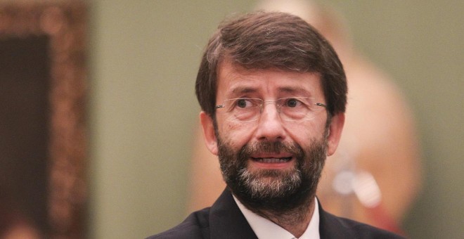 El ministro de Cultura de Italia, Dario Franceschini.