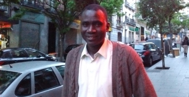 Assane Ka llegó a Barcelona en 1998, aunque reside en Madrid desde 2004. / HENRIQUE MARIÑO