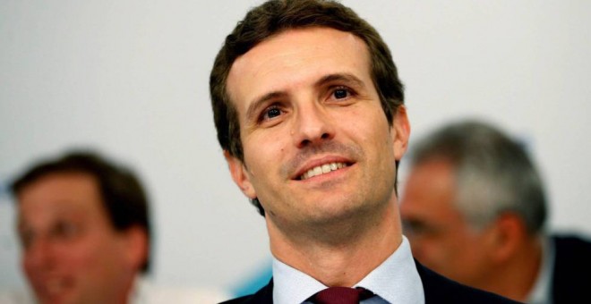 Pablo Casado, líder del PP y candidato a la presidencia del Gobierno. EFE/Javier López