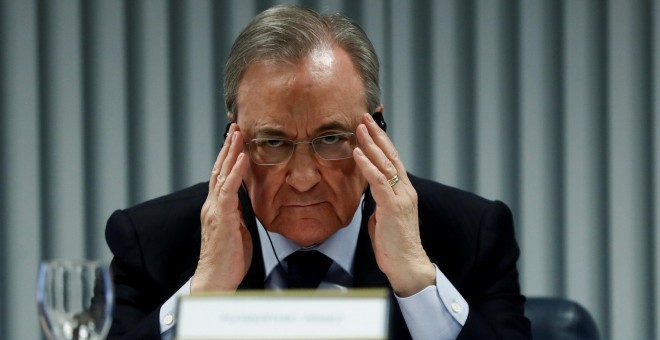 El presidente de ACS, Florentino Pérez. REUTERS/Juan Medina