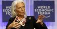 La directora gerente del FMI, Christine Lagarde, durante su intervención en el Foro de Davos de la semana pasada.