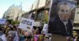 Protesta para exigir justicia tras la muerte de Nisman. / EFE
