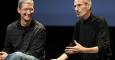 Tim Cook y Steve Jobs. EUROPAPRESS