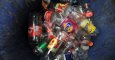 Envases de plástico reutilizables. AFP