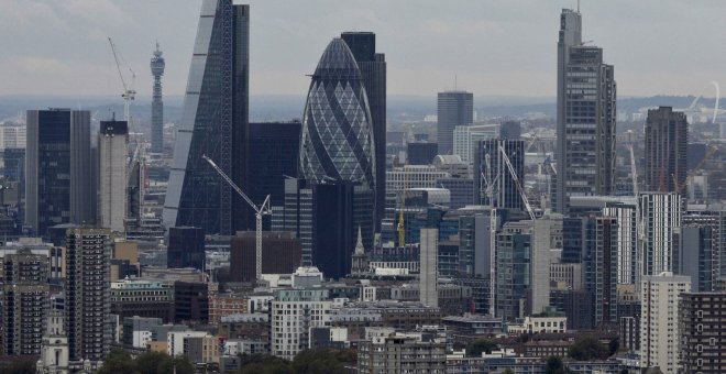 Vista del distrito financiero de Londres. REUTERS/Hannah McKay