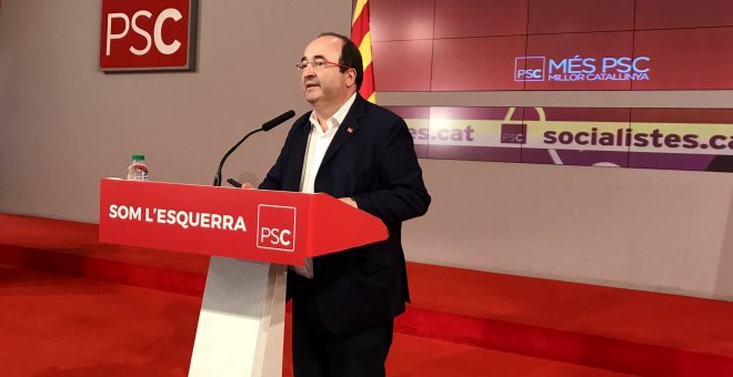 Miguel Iceta, primer secretario del PSC /EUROPA PRESS