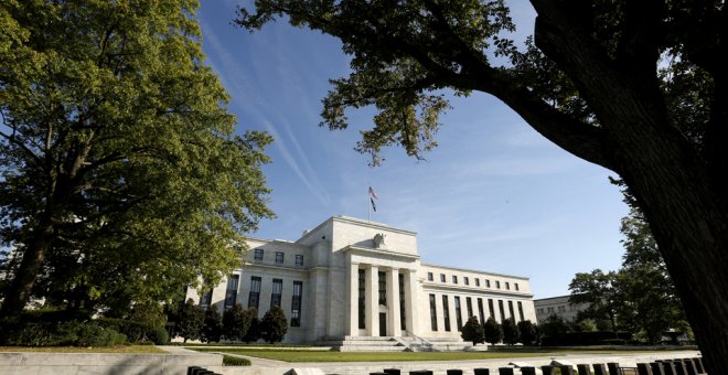 Edificio de la Reserva Federal (el banco central estadounidense), en Washington. REUTERS/Kevin Lamarque