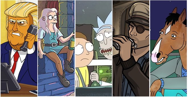 Cinco series de animación para adultos más allá de 'Los Simpson'