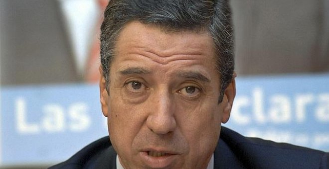 Eduardo Zaplana, ministro durante el gobierno de Aznar./ EFE