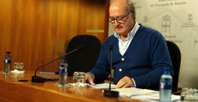El secretario general del PP en Asturias, Luis Venta, ha sido cesado por amenazar a un compañero. / EUROPA PRESS