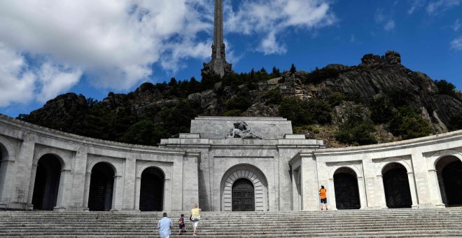 Basílica del Valle de los Caídos donde se ubica la tumba del dictador Francisco Franco | AFP/ Oscar del Pozo