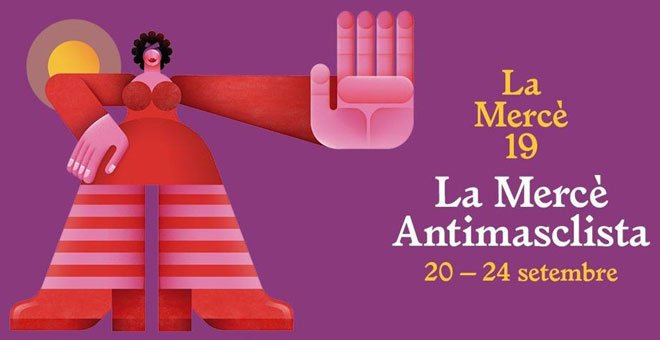 Campaña antimachista de las fiestas de la Mercè. / AJUNTAMENT DE BARCELONA