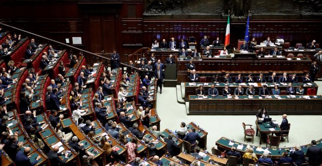 El parlamento italiano. REUTERS/Archivo.