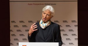 La directora del Fondo Monetario Internacional (FMI), Christine Lagarde. EFE