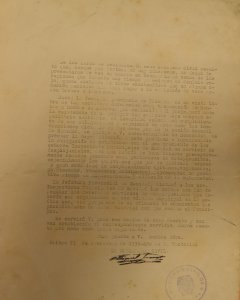 Documento de 1939