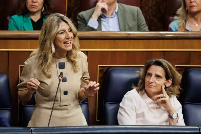 Yolanda Díaz defiende la entrada del Estado en Naturgy mientras que Ribera lo ve 'prematuro'