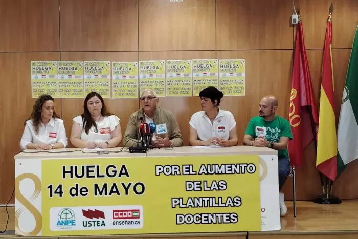 La 'falta de voluntad' del Gobierno andaluz para pactar mejoras en la educación lleva a una jornada de huelga