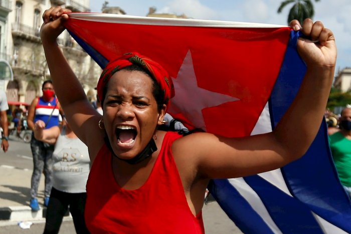 Las imágenes de las calles de Cuba durante las protestas