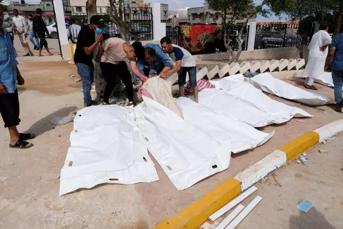 Más de 6.200 muertos y 9.100 desaparecidos solo en la ciudad libia de Derna tras el ciclón Daniel
