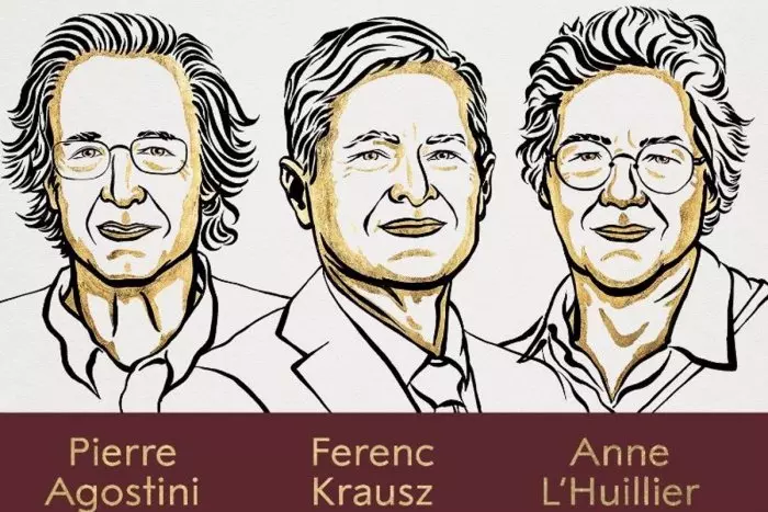 El Nobel de Física 2023 para Agostini, Krausz y L'Huillier por el estudio de dinámicas de electrones