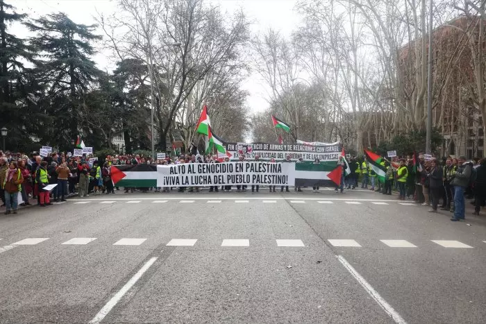 Miles de personas se manifiestan en Madrid en solidaridad con Palestina y contra el 'genocidio' israelí