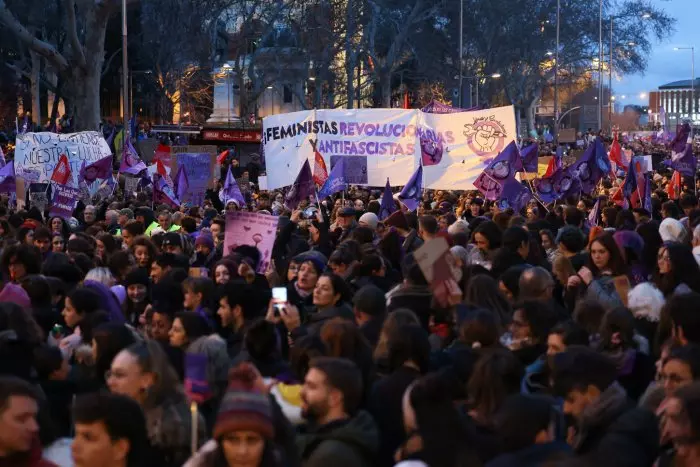 ​El 8M del #SeAcabó desborda las calles para reclamar 'el fin del patriarcado'