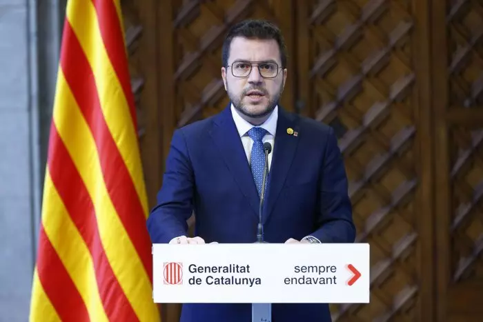 Aragonès avanza las elecciones catalanas al 12 de mayo tras el rechazo del Parlament a los Presupuestos