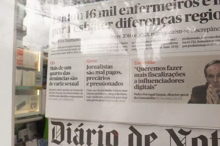 Los periodistas de Portugal hacen huelga por primera vez en 40 años