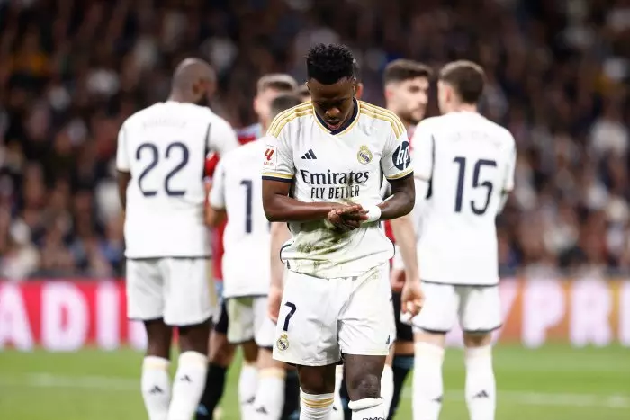 El Real Madrid denuncia los insultos racistas a Vinicius ante la Fiscalía