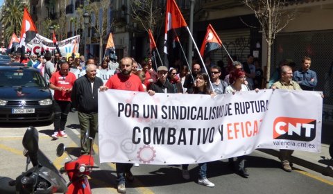 Protesta de la CNT.- CNT VALENCIA