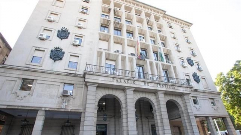 Fotografía de archivo del Palacio de Justicia de Sevilla. - EUROPA PRESS