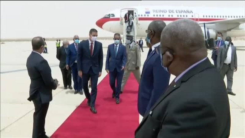 Pedro Sánchez participa en la Cumbre del G5 en Mauritania