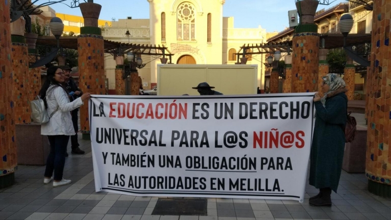 Escolarización niños en Melilla