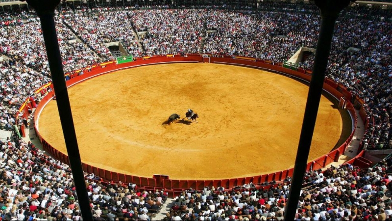 Imagen de archivo de la plaza de toros de Valencia. EFE