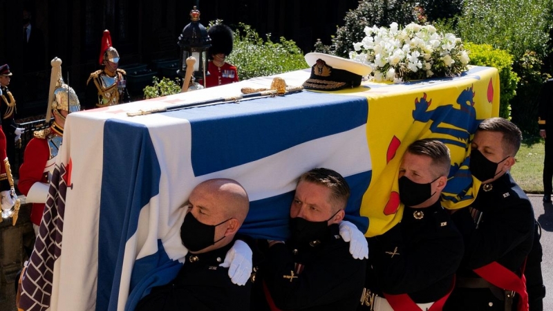 Funeral del duque de Edimburgo.