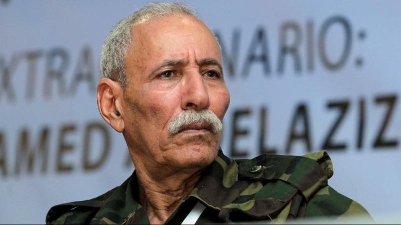 El líder del Frente Polisario y presidente de la República Árabe Saharaui Democrática (RASD), Brahim Ghali, en una imagen de archivo.