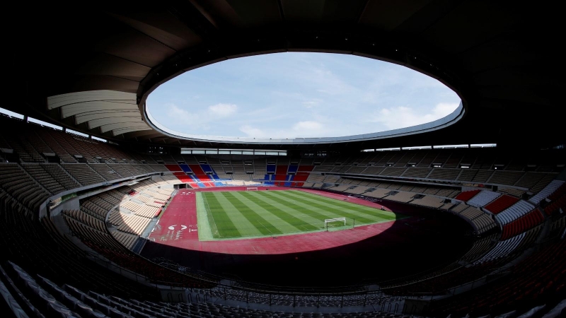 Estadio La Cartuja de Sevilla. 23 de abril de 2021.