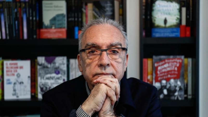 El escritor Juan José Millás, en una imagen de archivo de abril de 2019.