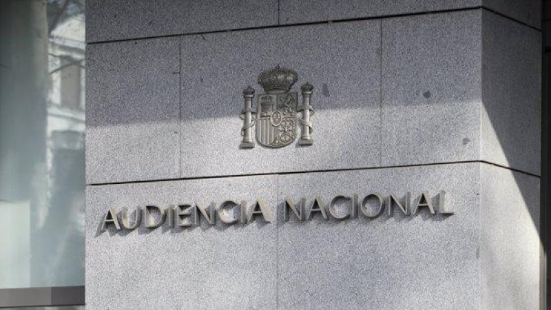 Foto de archivo. Imagen de la fachada de la Audiencia Nacional (Madrid).