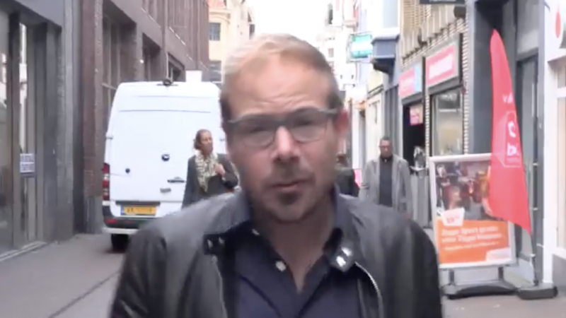 El socialdemócrata Gijs van Dijk, del Partido del Trabajo, en un vídeo de campaña.