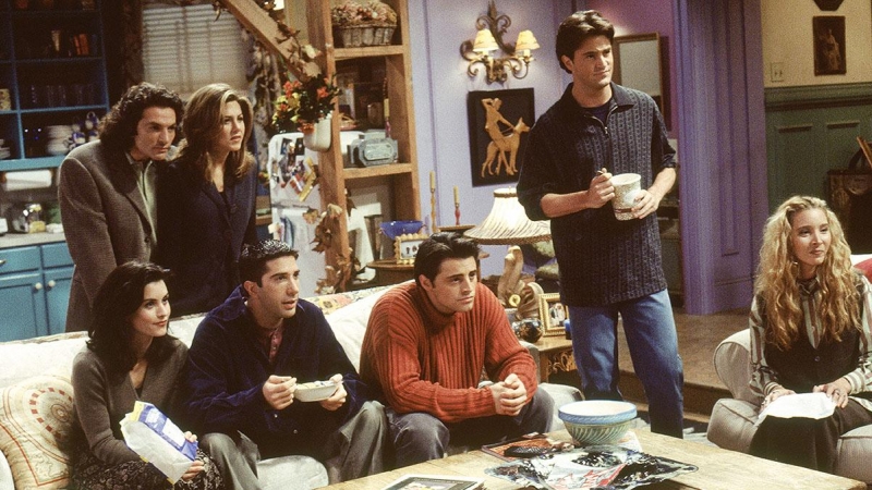 Fotograma de la serie 'Friends'.