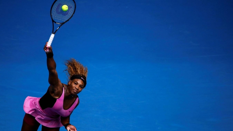 La tenista estadounidense Serena Williams, en un partido del Open de Australia, en enero de 2014. REUTERS/Jason Reed